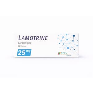 لاموترين 25 ملجم 30 قرص