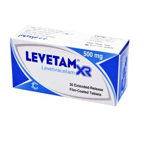 LEVETAM XR 500 MG 30 TABLETS