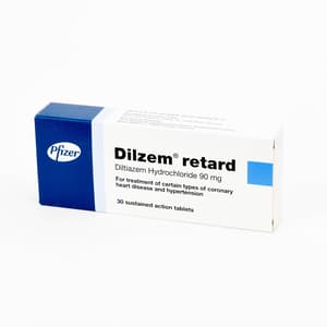 DILZEM RETARD 90 MG 30 TABLETS