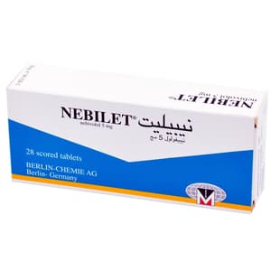 NEBILET 5 MG 28 TABLETS