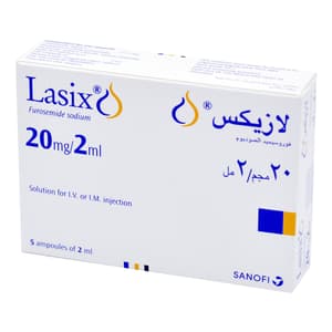 LASIX 20 MG 5 INJECTIONS