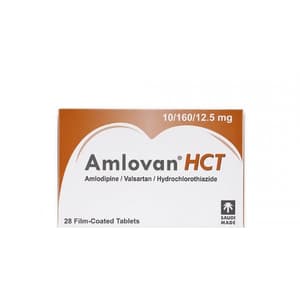 AMLOVAN HCT 10 / 160 / 12.5 MG 28 TABLETS