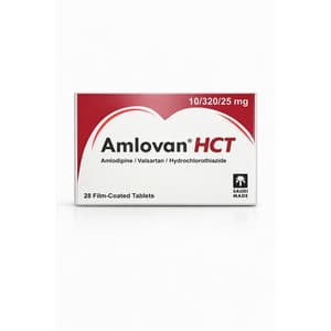 AMLOVAN HCT 10 / 320 / 25 MG 28 TABLETS