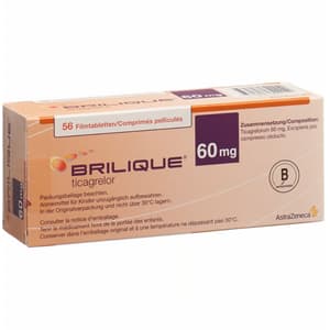 بريلينتا 60 ملجم 56 قرص