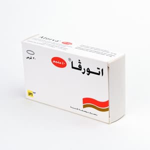 أتورفا 40 ملجم 30 قرص