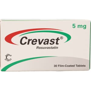 CREVAST 5 MG 30 TABLETS