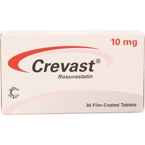 CREVAST 10 MG 30 TABLETS