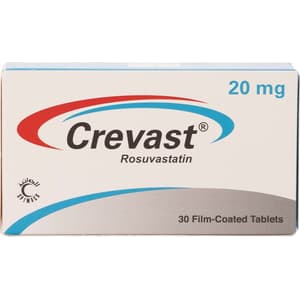 CREVAST 20 MG 30 TABLETS