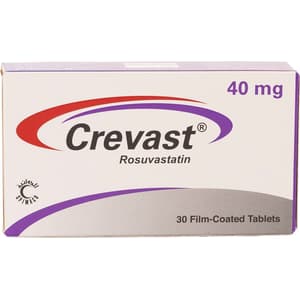CREVAST 40 MG 30 TABLETS