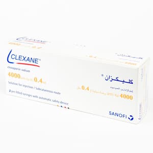 كليكسان 40 ملجم 2 حقنة مسبقة التعبئة 
