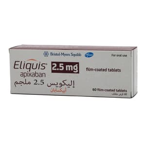 إليكويس 2.5 ملجم 60 قرص