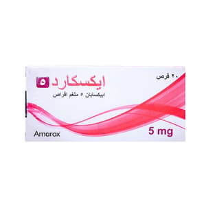 XCARD 5 MG 20 TABLETS