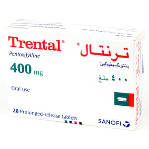 ترينتال 400 ملجم 20 قرص
