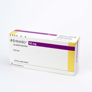 ENTRESTO 50 MG 28 TABLETS