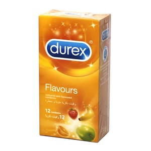 DUREX FLAVORS SELECTED 12 CONDOMS