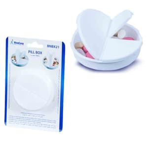 ADV PILL BOX CIRCULAR WITH 3 LIDS