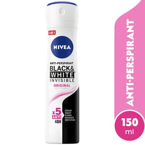 NIVEA DEO SPRY INVISIBL BLK W C WMEN 150ML