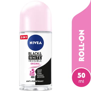 NIVEA DEO ROLLON INVISIBL BLK W C WMEN 50ML