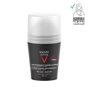 VICHY DEODORANT FOR MEN EXTRA STRENGTH ROLL-ON 50 ML