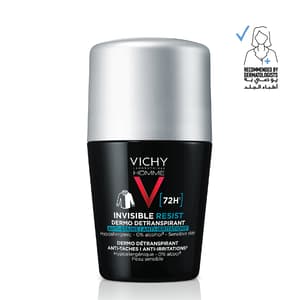 VICHY (783379) DEODORANT ROLL ON 72H INVISIBLE RESIST MEN 50 ML