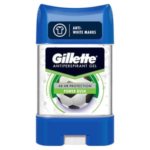 GILLETTE DEODORANT CLEAR GEL POWER RUSH 70 ML