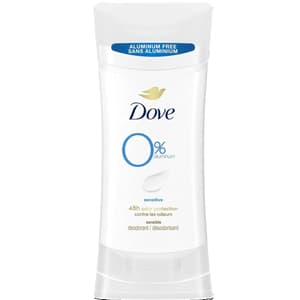 DOVE DEODORANT STICK 0% ALUMINUM SENSITIVE SKIN 74GM