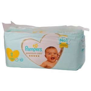 PAMPERS PREMIUM CARE SIZE (2) 108 DIAPERS