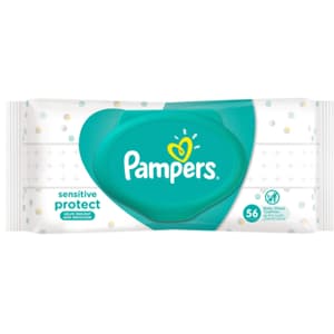 PAMPERS  WIPES SENSITIVE 56 PIECES