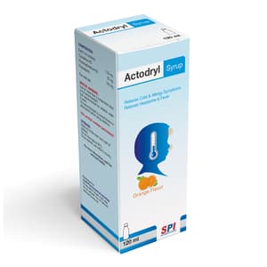 ACTODRYL SYRUP 120 ML