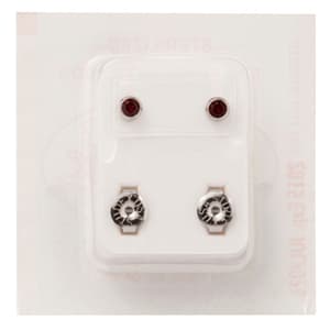 STUDEX EARRINGS 213W ASST SILVER