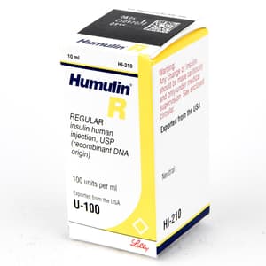 HUMULIN R 10 ML 1 VIAL 