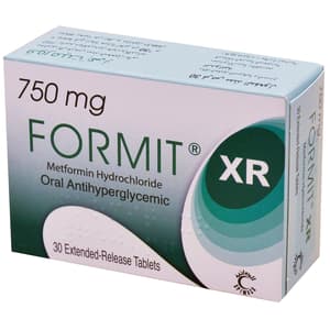فورميت 750 ملجم طويل المفعول 30 قرص  XR