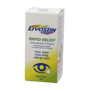 LIVOSTIN 0.05 % DROPS SUSPENSION 4 ML