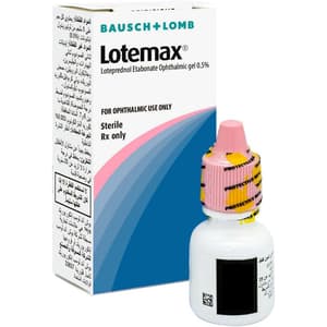 LOTEMAX 0.5% EYE GEL 5 GM