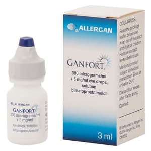 GANFORT EYE DROPS 3 ML