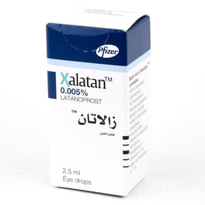 XALATAN 0.005 % EYE DROPS 2.5 ML