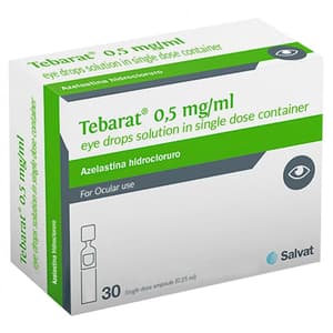 تبارات 0.5 ملجم / مل قطرات للعين 30 وحدة جرعة واحدة