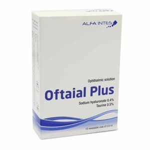 OFTAIAL PLUS EYE DROPS 15 SINGLE DOSE UNIT 0.6 ML