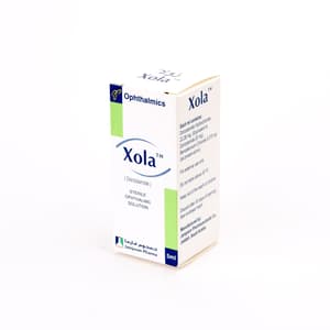 XOLA 2% EYE DROPS 5 ML