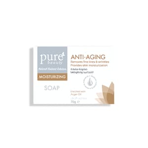PURE BEAUTY ANTI-AGING MOISTURIZING GLYCERINE SOAP 70 GM