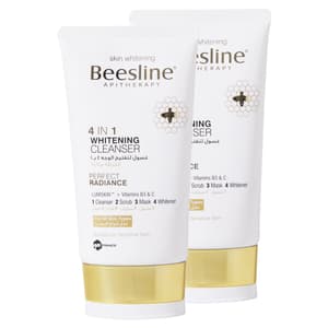BEESLINE WHITE 4 IN 1 FACIAL CLEANSER 150 ML (1+1 FREE)(0114)