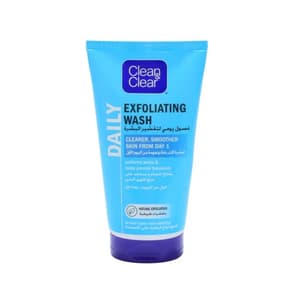 CLEAN & CLEAR EXFOLIATING DAILY WASH 150 ML