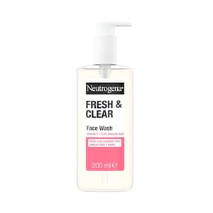 NEUTROGENA OIL FREE ACNE CLEAR FACE WASH GRAPEFRUIT CLEANSER 200 ML