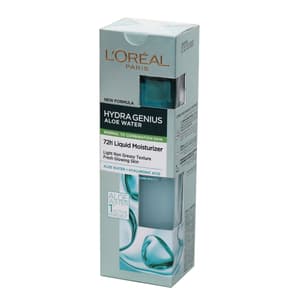 LOREAL HYDRA GENIUS MOISTURISING ALOE WATER FOR NORMAL TO COMBINATION SKIN 70 ML