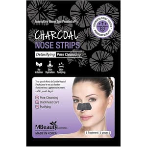 MBEAUTY NOSE STRIPS CHARCOAL 5 PIECES
