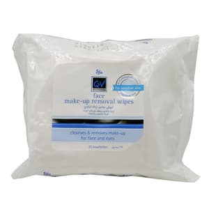 EGO QV FACE MAKEUP REMOVAL WIPES 25 WIPES