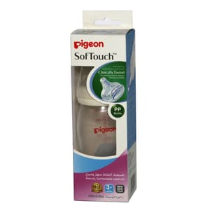 PIGEON WN PERISTALTIC PLUS BOTTLE (M) 240 ML