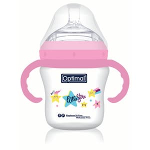 OPTIMAL MAMILLA DOUBLE ANTI COLIC SYSTEM 0+ PINK 210 ML