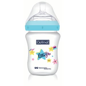 OPTIMAL MAMILLA DOUBLE ANTI COLIC SYSTEM 6+ PINK 210 ML