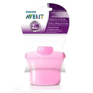 AVENT MILK POWDER DISPENSER PINK